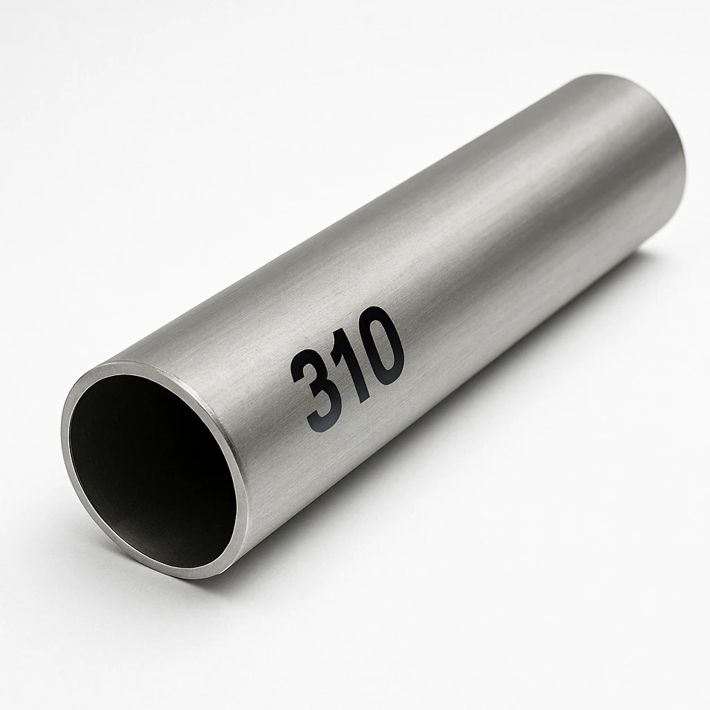 لوله صنعتی بدون درز استیل 310S سایز ½1 اینچ رده 80S شاخه 6 متری